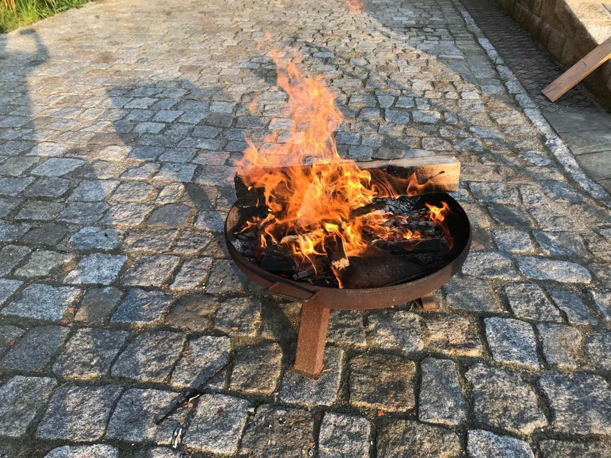 Ferienwohnung Wachstube Mit 3 Schlafraeumen Im Rittergut Leppersdorf Wachau Bagian luar foto