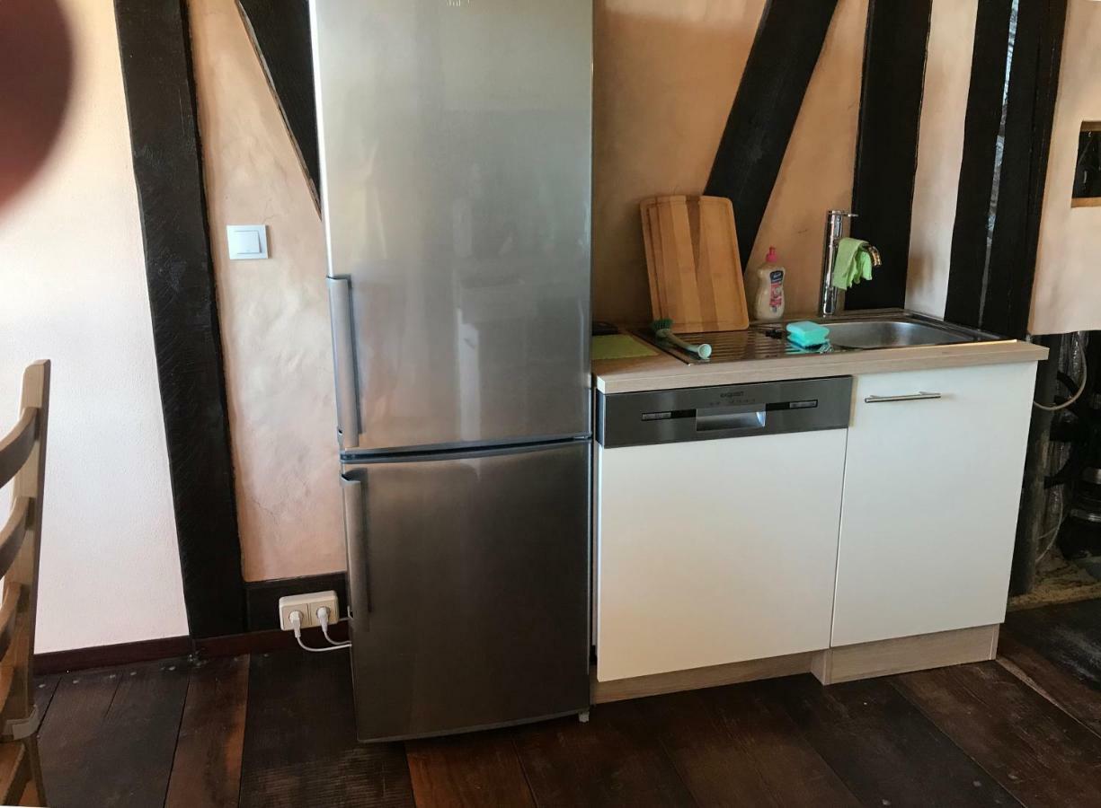 Ferienwohnung Wachstube Mit 3 Schlafraeumen Im Rittergut Leppersdorf Wachau Bagian luar foto